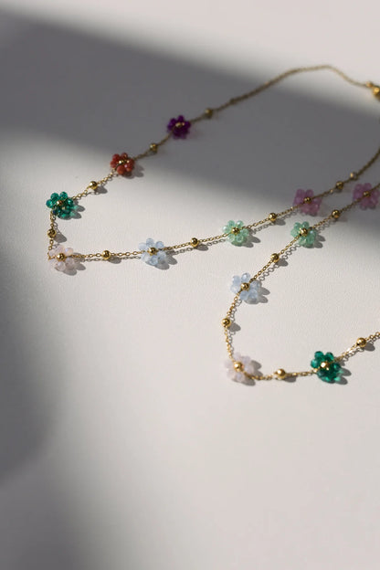 Flower Child Beaded Necklace
