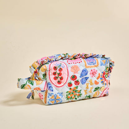 Ciao Bella Quilted Cosmetic Pouch