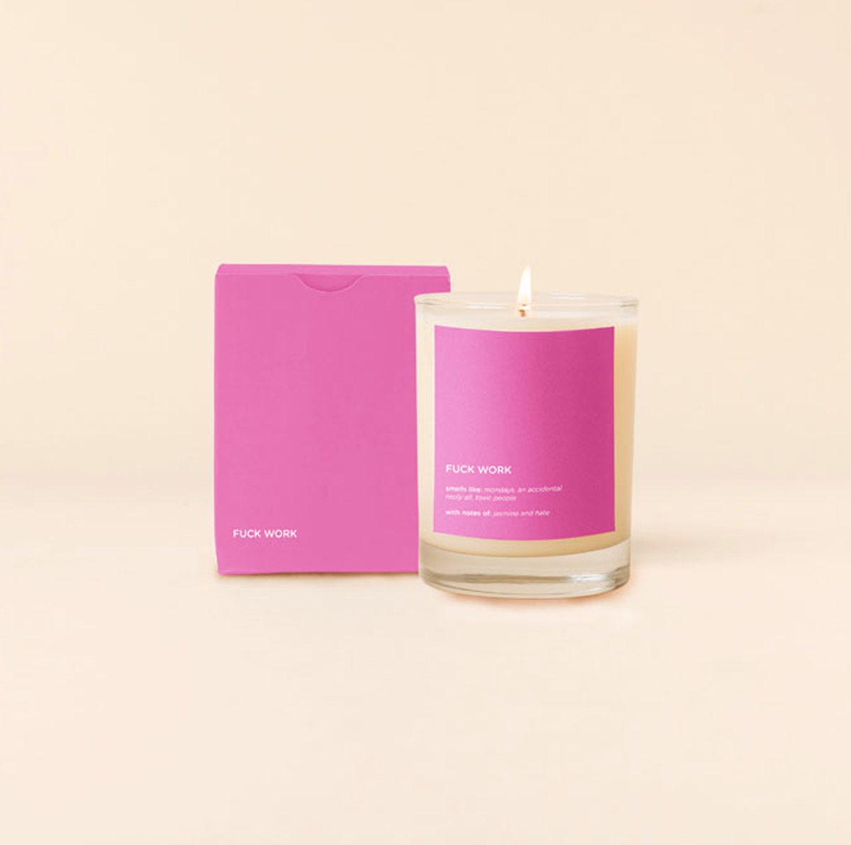 Sassy Rocks Glass Candle
