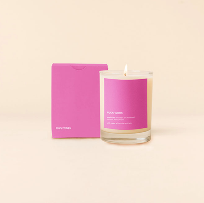 Sassy Rocks Glass Candle