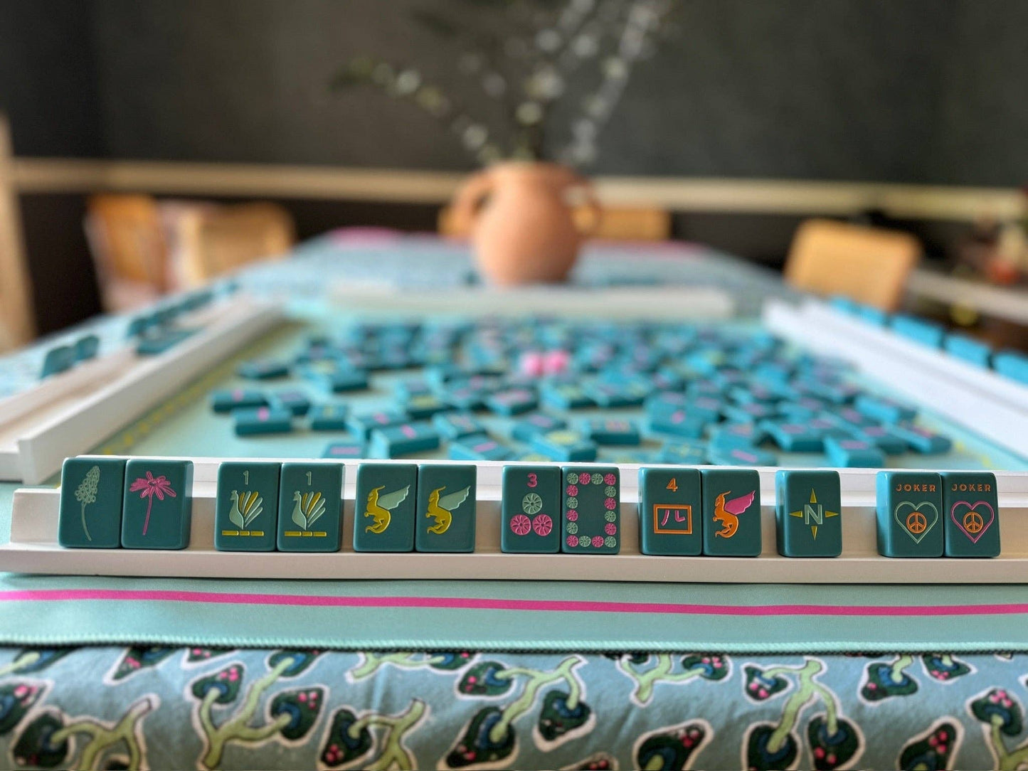 OG Mahj Tiles | Totally Teal