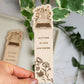 All's Fair in Love and Poetry Wooden Bookmark