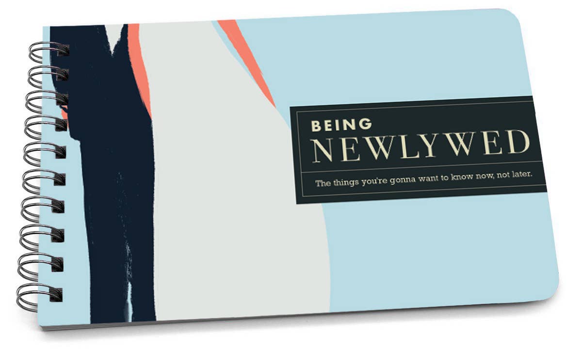 Being Newlywed Book: Sentiments & Advice for New Couples