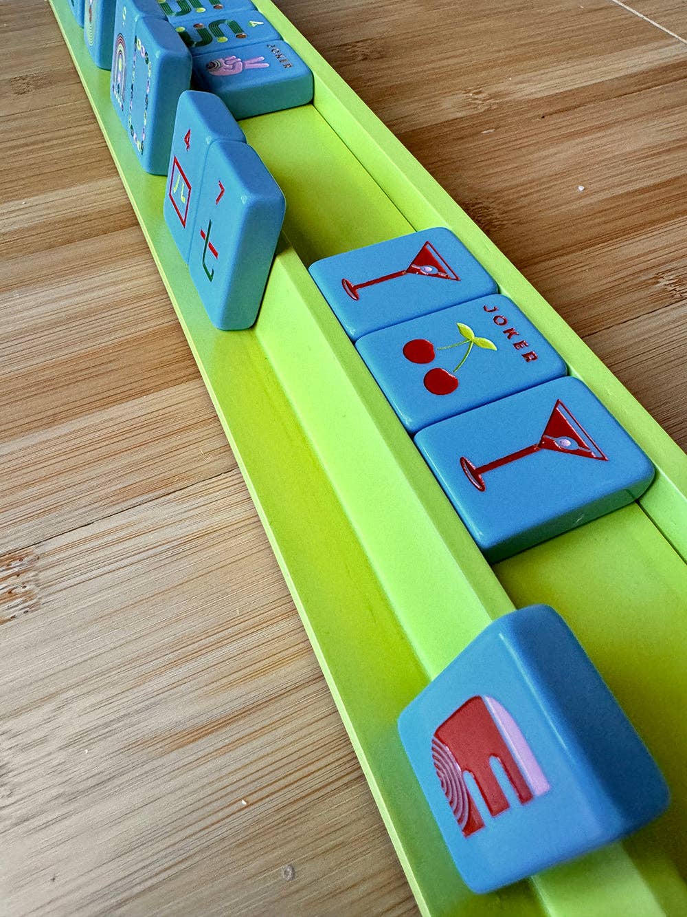 Mahjong Racks & Pushers | Set of 4