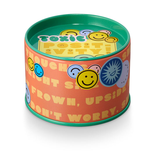 Toxic Positivity Twisted Tin Candle