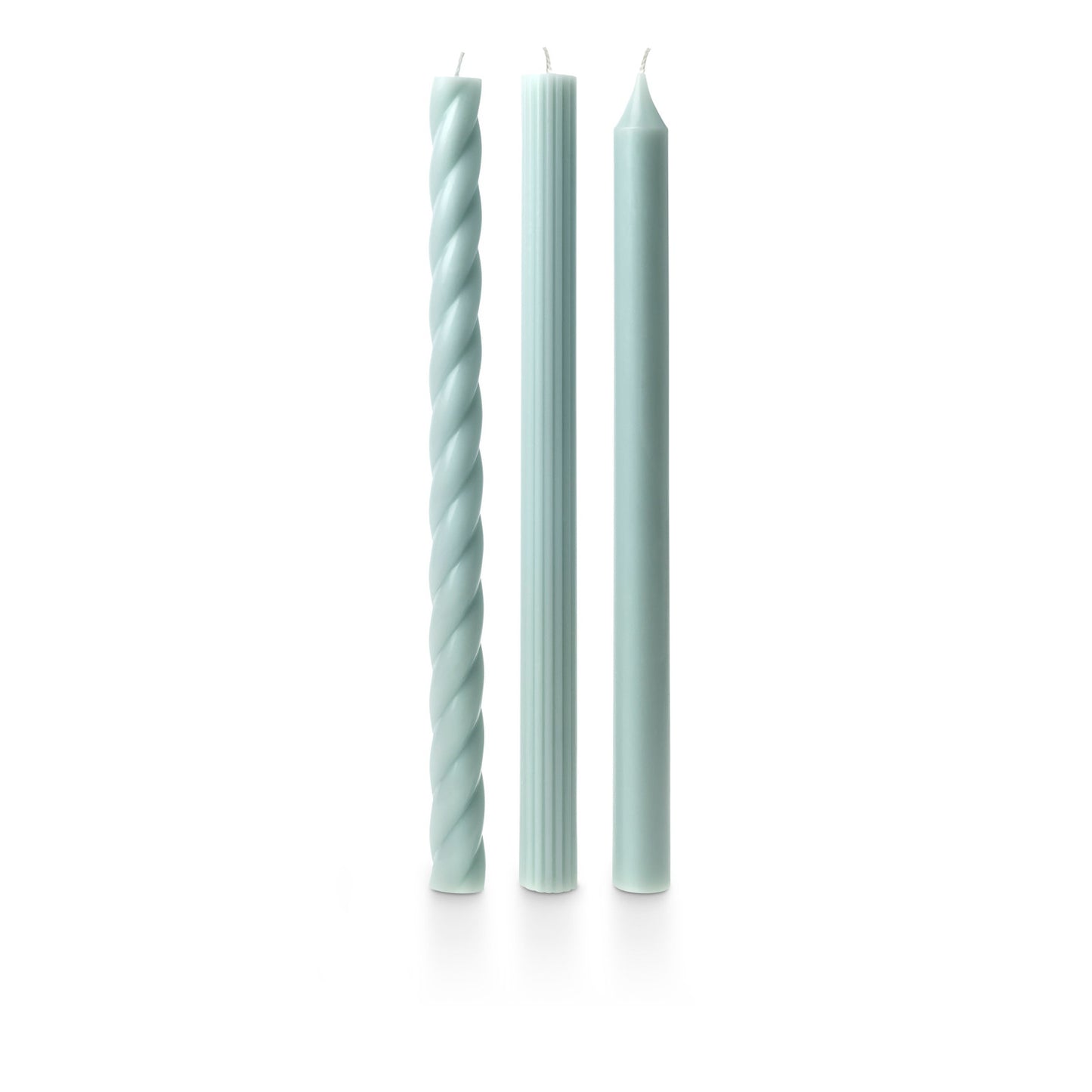 Soft Sky Taper Candle