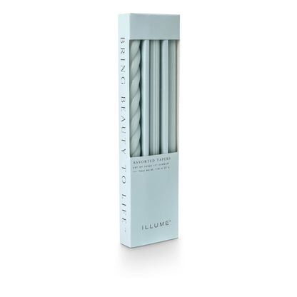 Soft Sky Taper Candle