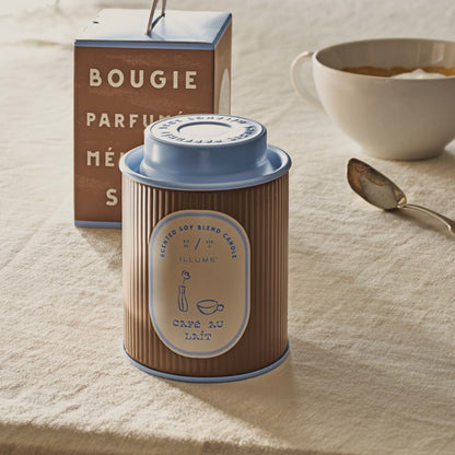 Cafe Au Lait | Petite Boxed Ceramic Candle