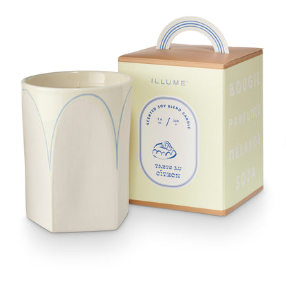 Tarte au Citron | Petite Boxed Ceramic Candle