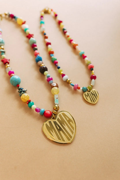 For the Minis Beaded Mini Necklace