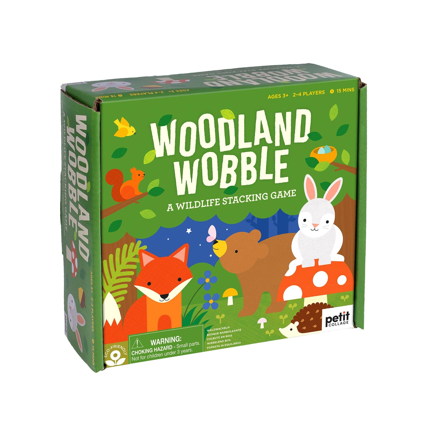 Woodland Wobble: A Wildlife Stacking Game