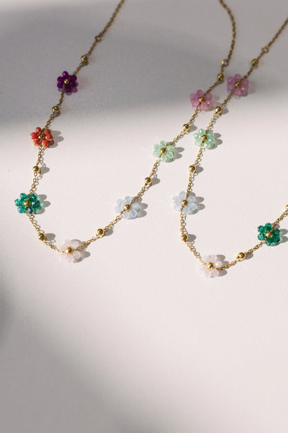 Flower Child Beaded Necklace
