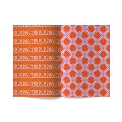 Vibrant Blooms • Scrapbooking Paper Booklet