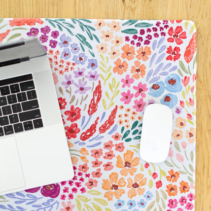 Countryside Blooms Desk Pad