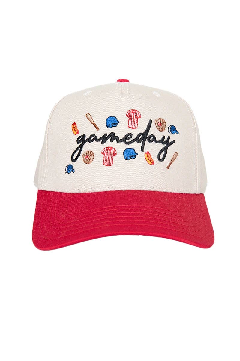Gameday Baseball Doodles Hat