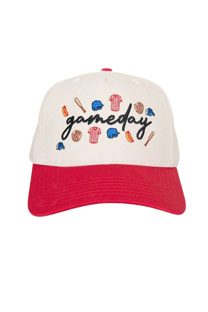 Gameday Baseball Doodles Hat