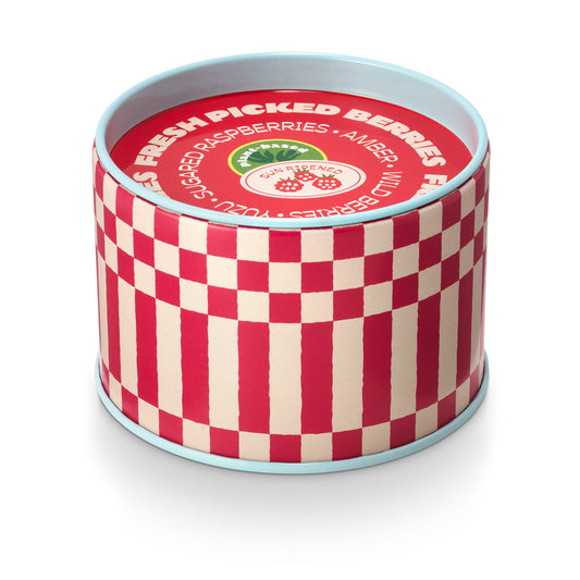 Fresh Picked Berries Tin Candle