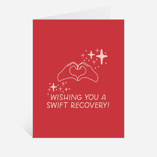 Swift Recovery Greeting Card