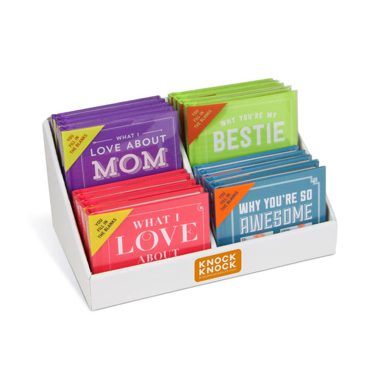 Knock Knock - Fill in the Love® Books Display EMPTY (Only Available With Fill)