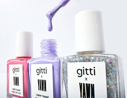 Kids Nail Polish Set - Clean Peel-Off Vegan Nail Polish Trio