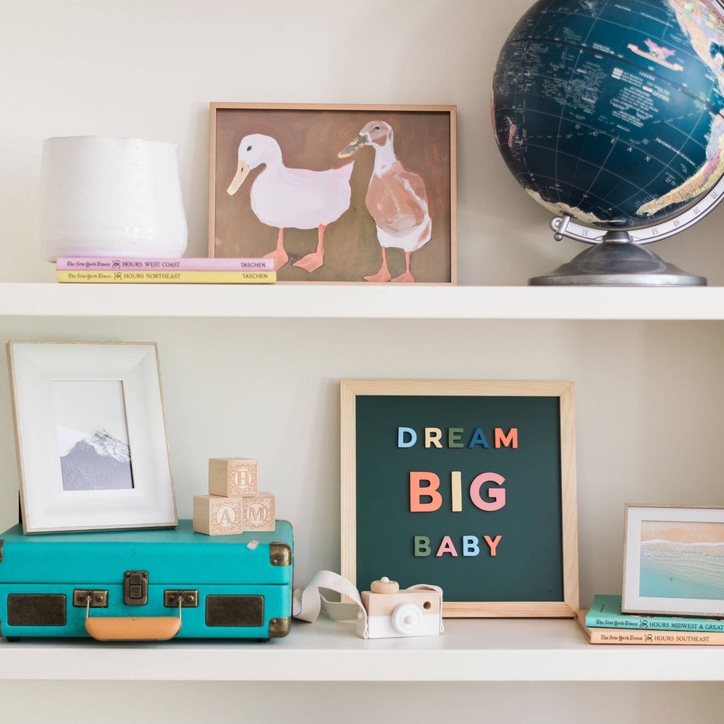 Green 12x12 Magnetic Chalkboard