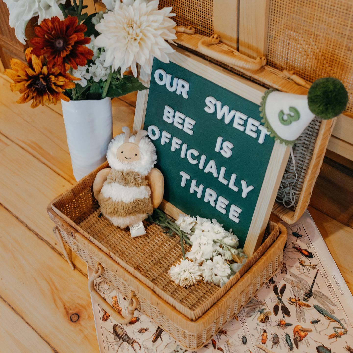 Green 12x12 Magnetic Chalkboard