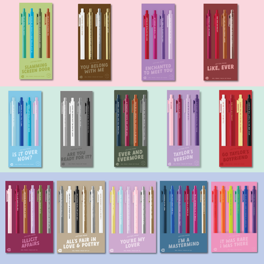 Talking Out of Turn - Swiftie Jotter Sets!! (Taylor's Version)(Topsellers)