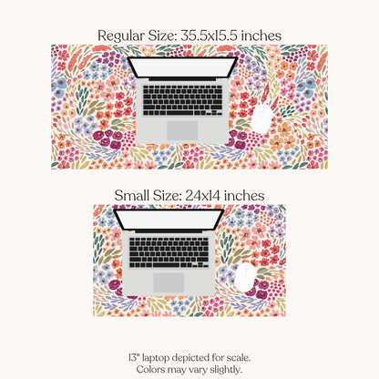 Countryside Blooms Desk Pad