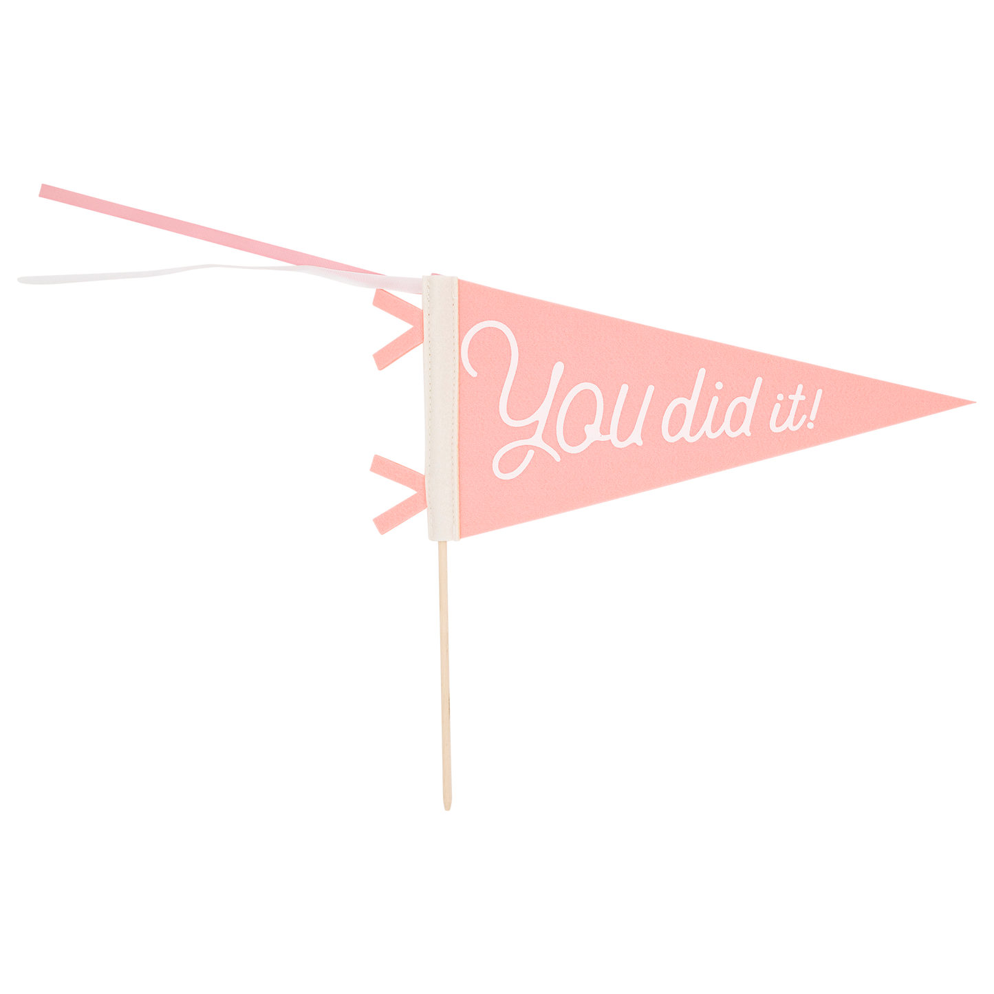 You Did It! Felt Pennant Banner