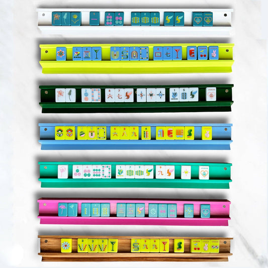 Mahjong Racks & Pushers | Set of 4