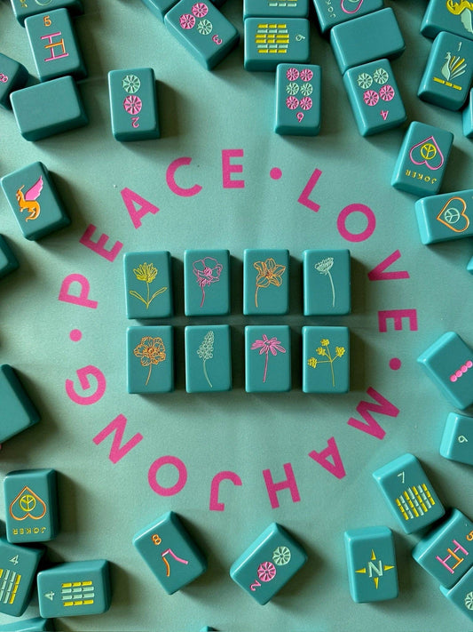 OG Mahj Tiles | Totally Teal