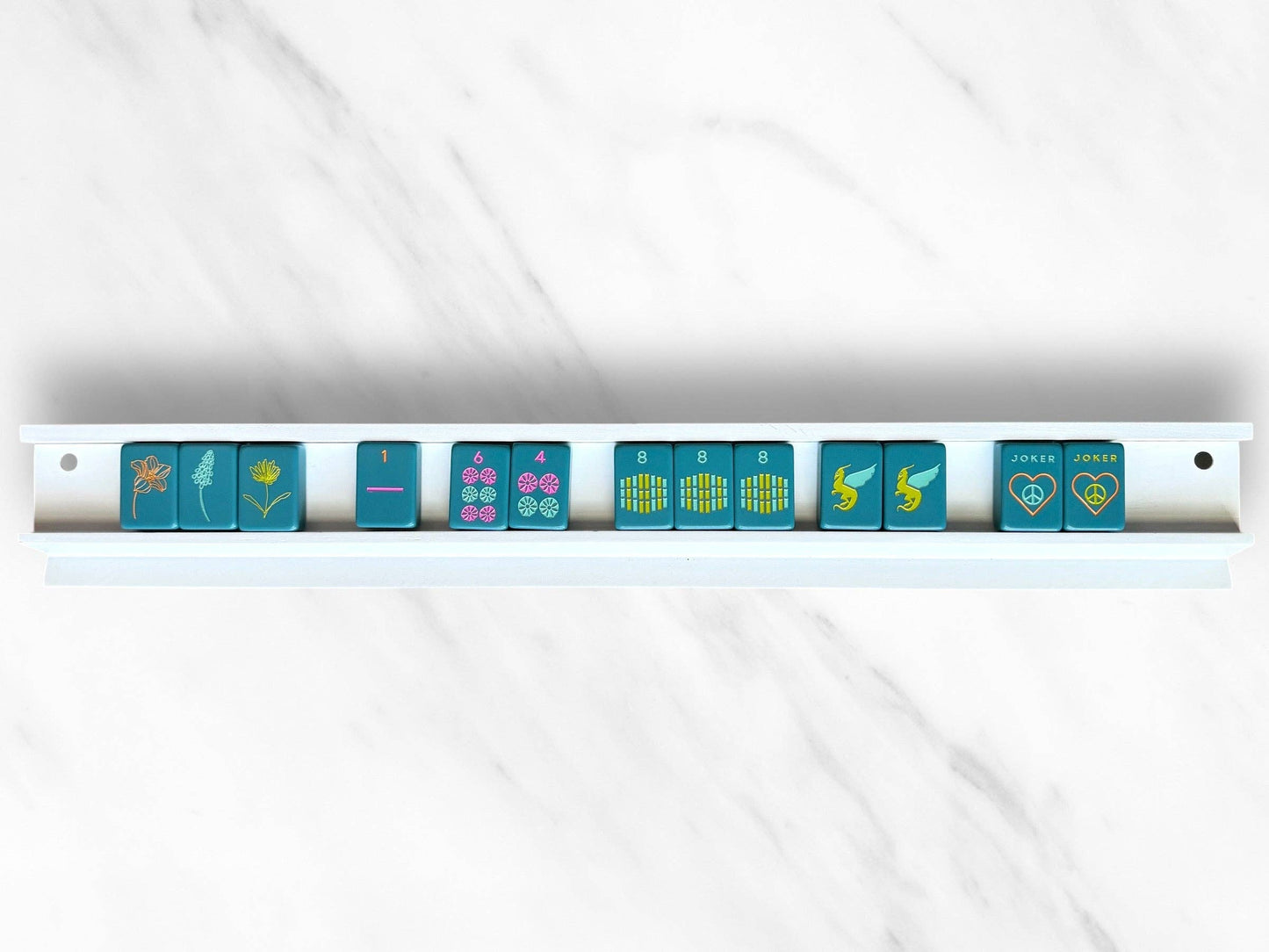 Mahjong Racks & Pushers | Set of 4