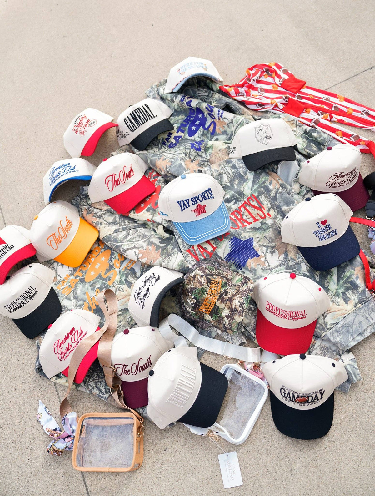 Yay Sports! - Denim Vintage Trucker Hat
