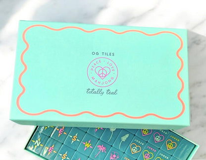 OG Mahj Tiles | Totally Teal