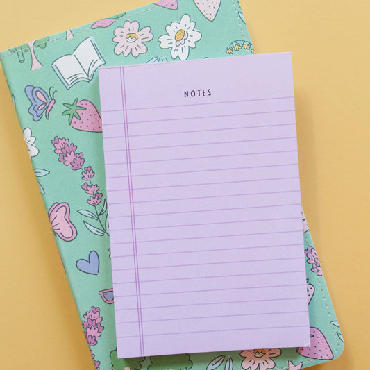 Lilac Notes Notepad