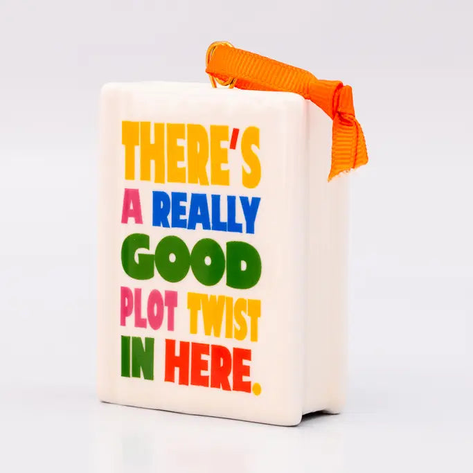 Plot Twist Ornament