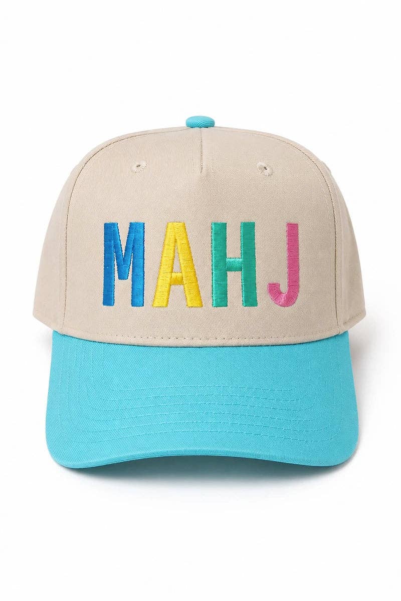 MAHJ Mahjong Two-Toned Hat