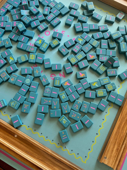 OG Mahj Tiles | Totally Teal