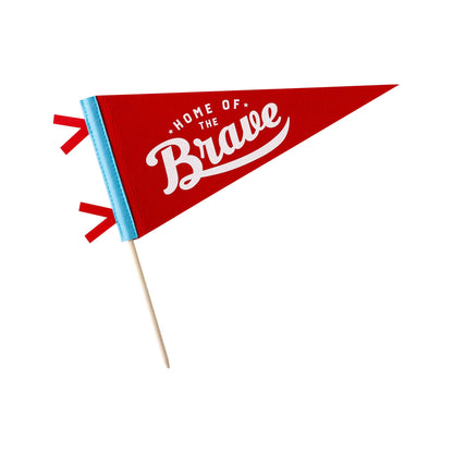 Home of the Brave Felt Pennant Banner - Occasions by Shakira