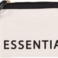 White Canvas Pouch - ESSENTIALS