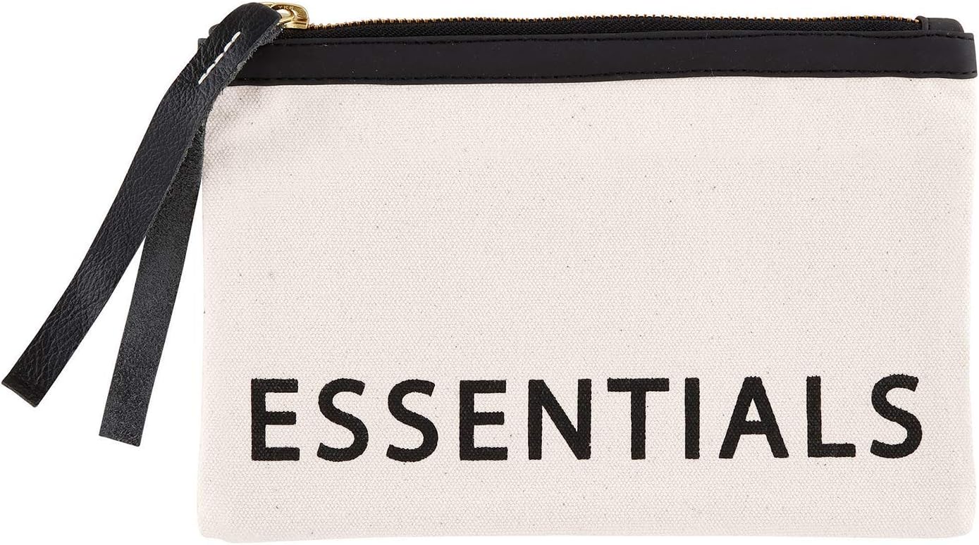 White Canvas Pouch - ESSENTIALS