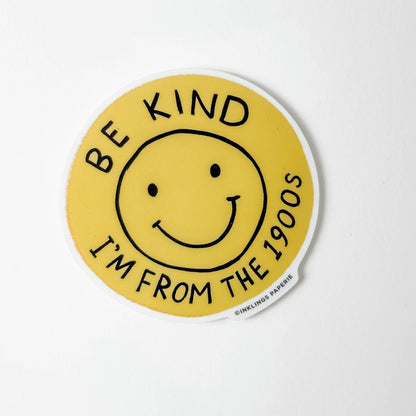 Be Kind (1900s) Sticker
