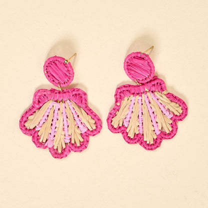 Hot Pink Cabana Breeze Earrings