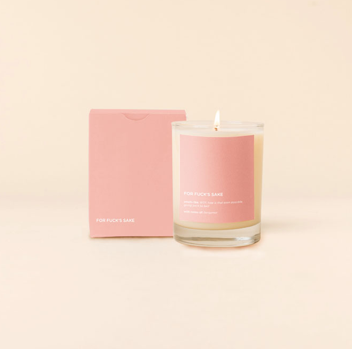 Sassy Rocks Glass Candle