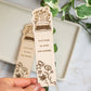 All's Fair in Love and Poetry Wooden Bookmark