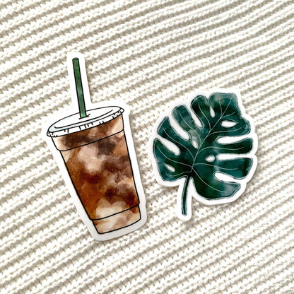 Iced Coffee Sticker