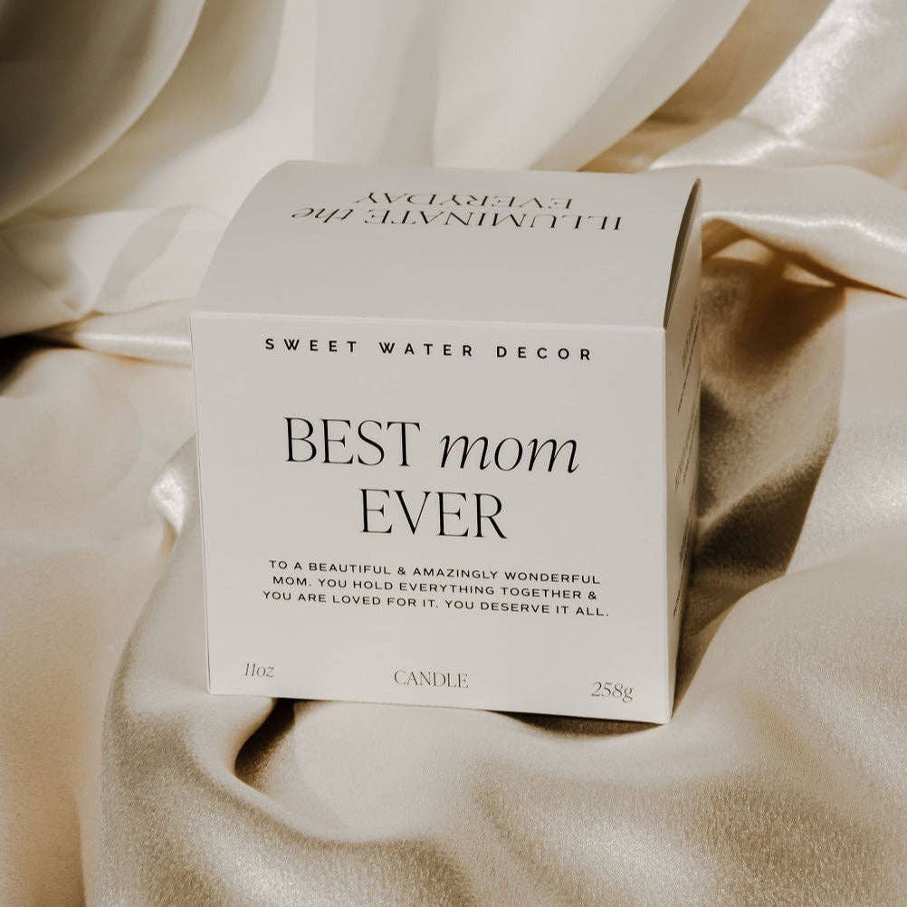 Best Mom Ever Soy Candle Gift Box