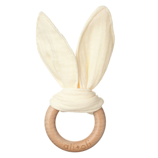 Bunny Wooden Teething Ring