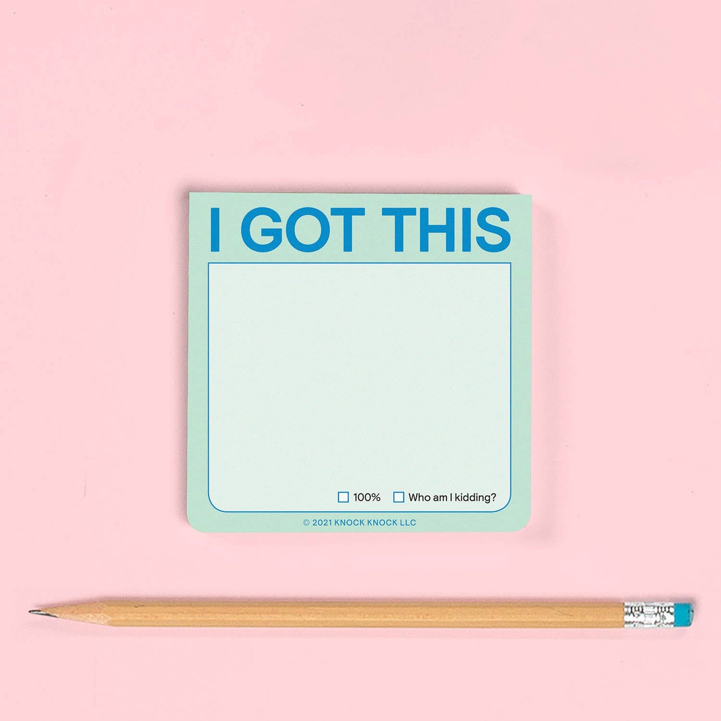 Knock Knock - I Got This Sticky Note (Pastel Version)