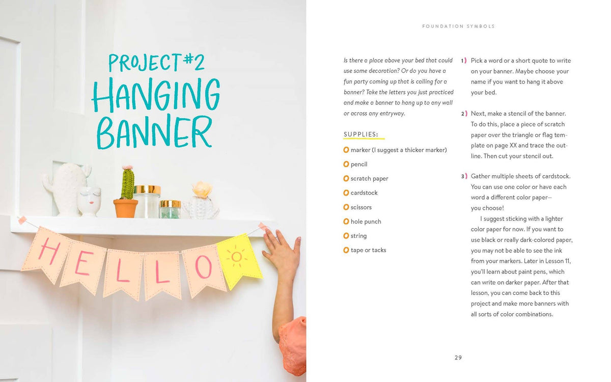 The Kids' Book of Hand Lettering